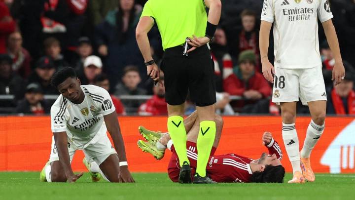 Tchouaméni, tres semanas fuera de juego