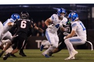 Deadspin | LJ Martin (222 yards), No. 11 BYU run past Cincinnati