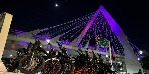 Capturan a 35 personas y retienen 135 motocicletas tras operativo contra "Rodadas del terror"