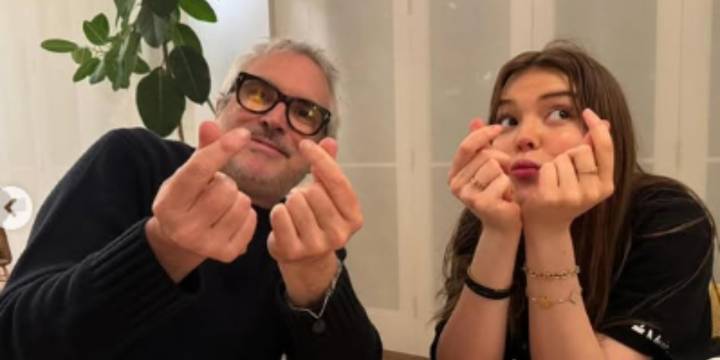 “Gracias por ser mi fan”: Bu, hija de Alfonso Cuarón, felicita con fotos inéditas a su papá por su cumpleaños