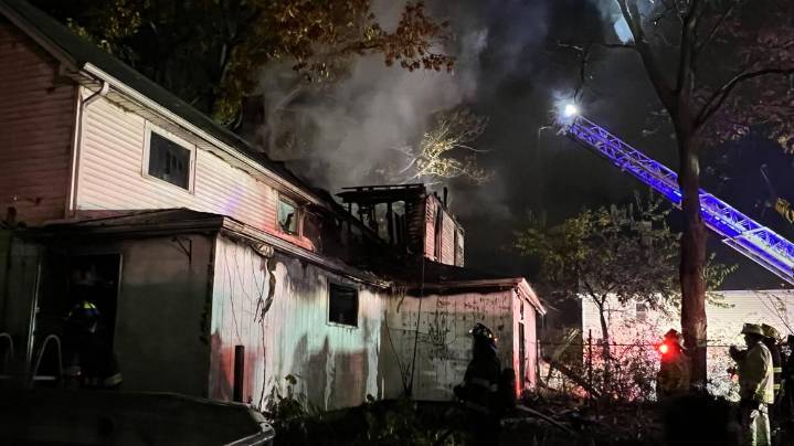 1 dead after overnight house fire in Cleveland: Officials say it appears victim was trying to rescue his dogs