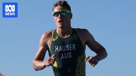 Australian world champion Matthew Hauser wins Noosa Triathlon