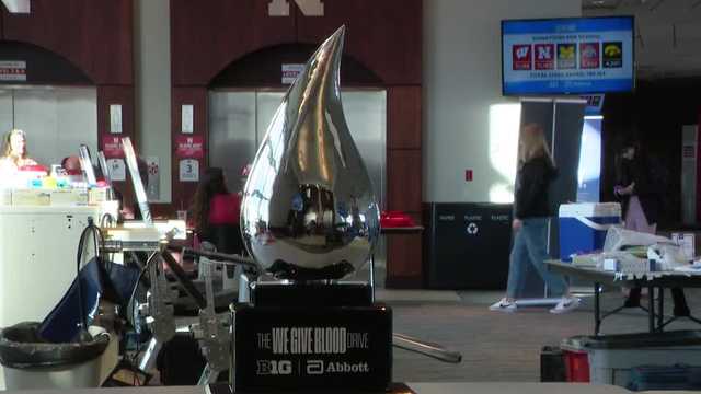 University of Nebraska fights for first place in Big Ten blood drive competition