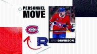 Jared Davidson recalled from Laval Rocket