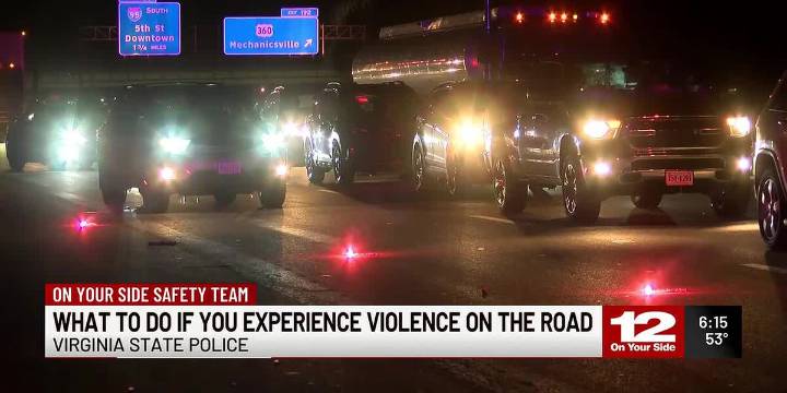 What to do if you experience violence on the road