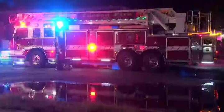 TFD responds to an abandoned car wash fire in Tucson