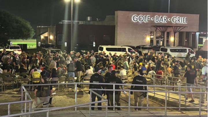 Homeland Security Task Force Operation Arrests More than 150 Illegal Aliens At Tren De Aragua Nightclub In San Antonio