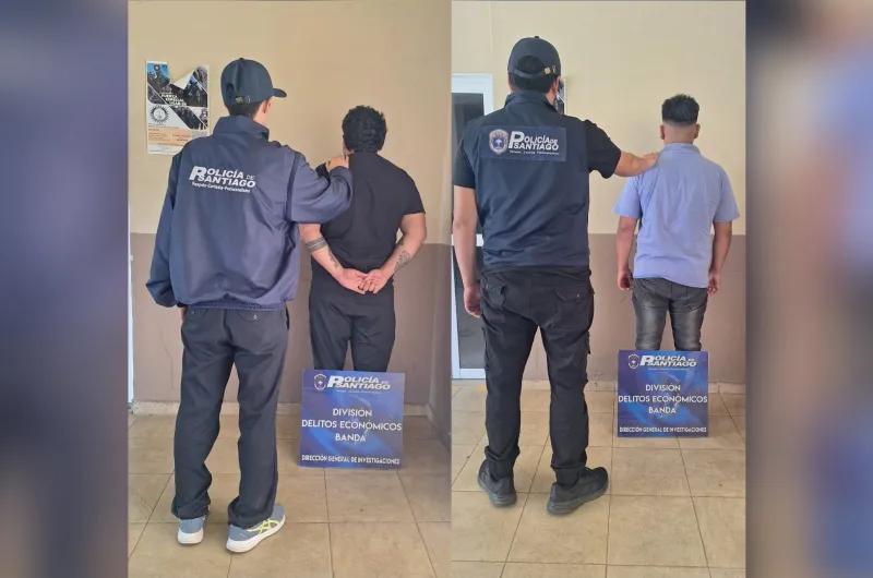Frenan a estafadores de planes de ahorro: detienen a dos sujetos en La Banda