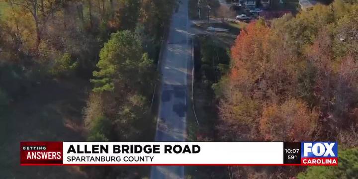 Getting Answers: Allen Bridge Road in Spartanburg County