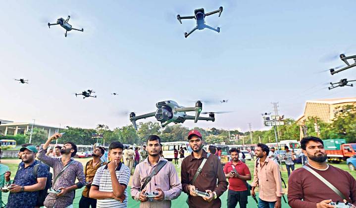 Drones enhance efficiency, excitement in Jubilee Hills by