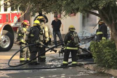 Incendian vivienda que fue baleada el pasado jueves en la colonia Lomas de Guadalupe