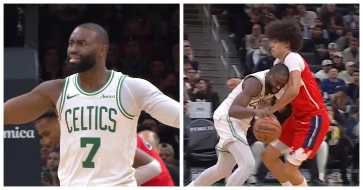 Celtics Player Jaylen Brown Claps Back After Allegations of Spray