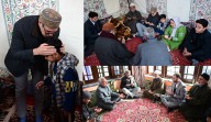 CM Omar Abdullah Visits Families Of Nowgam Blast Victims In Kulgam, Tral