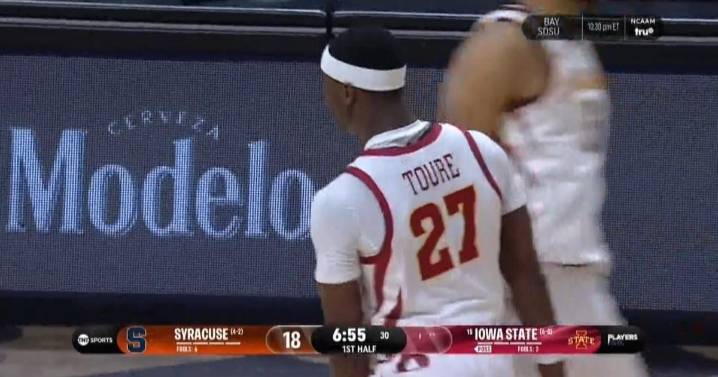 Milan Momcilovic scores 24, leads No. 15 Iowa State over Syracuse 95