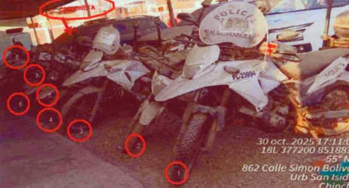 Chincha: vehículos policiales inoperativos en la comisaría de Pueblo Nuevo