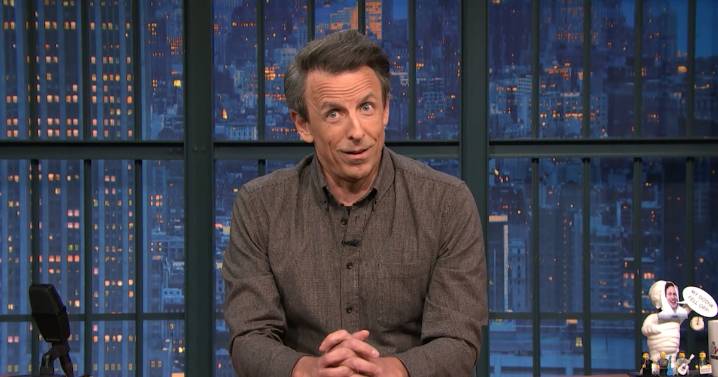 Seth Meyers Declares ‘I Think We Got Him’ After Trump