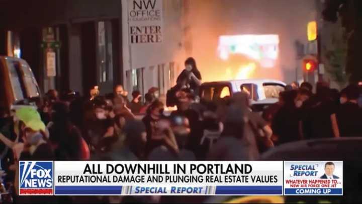 “Riots Raging”: The Misleading Story Fox News Told About Portland Before Trump Sent Troops
