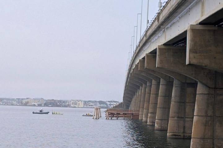 Search efforts intensify after possible jump from Route 72 bridge