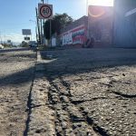 ESTABLECIMIENTO IRREGULAR DE VENTA DE AGUA EN PIPAS DAÑÓ SEVERAMENTE TRAMO DE LA CARRETERA A MATEHUALA