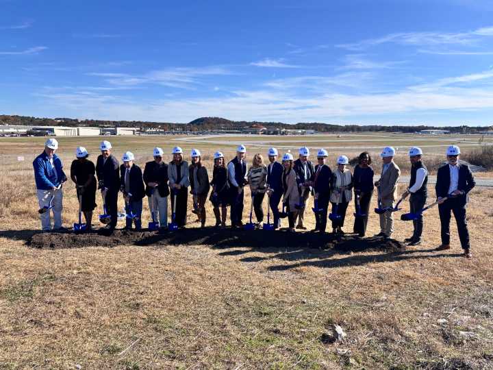 Airport breaks ground on new aviation park