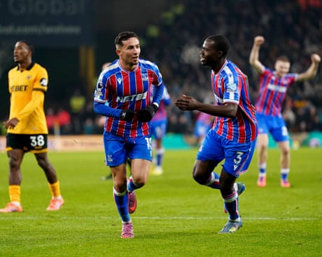 Pino stunner sees Crystal Palace inflict painful start on Rob Edwards at Wolves
