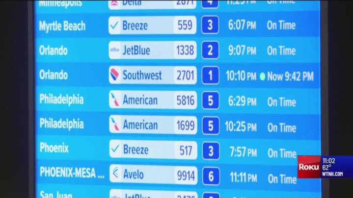 FAA announces air traffic reduction as Bradley begins to feel shutdown effects