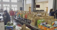 Milton students collect 10,000 donation items to support local families