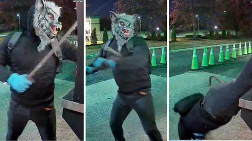 Man wearing Halloween mask charged in armed robbery at business in Woodbury, New Jersey