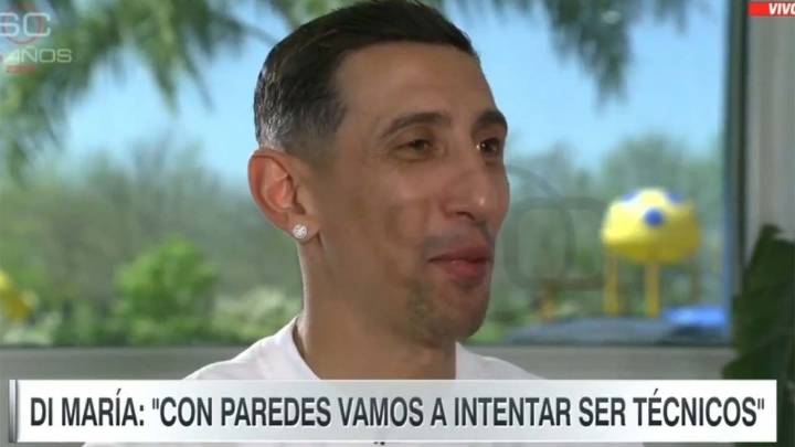 Di María: "Con Paredes vamos a dirigir una vez en Central y una vez en Boca"