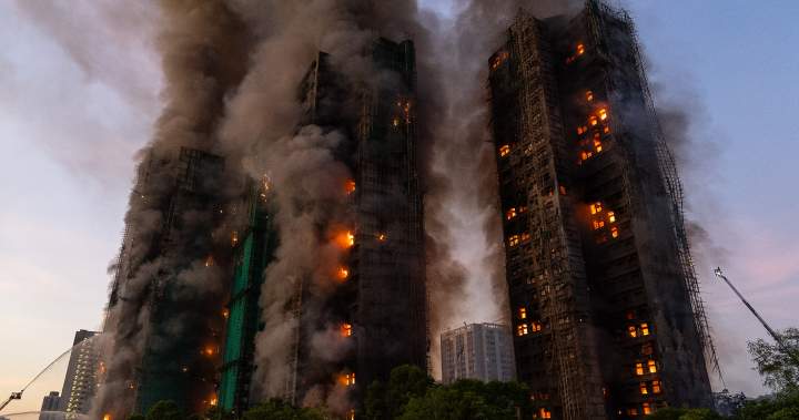 Over a dozen killed in Hong Kong high-rise residential buildings fire