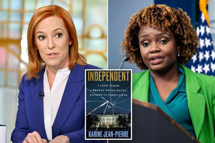 Jen Psaki says Karine Jean-Pierre's book is 'outdated' in former press secretary clash