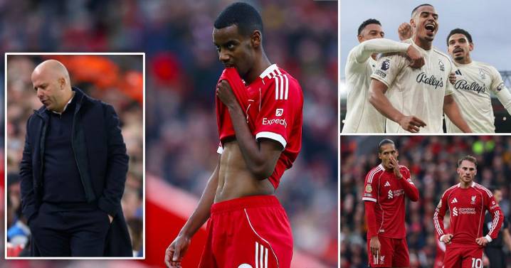 Liverpool thumped at home by Forest as Arne Slot crisis worsens