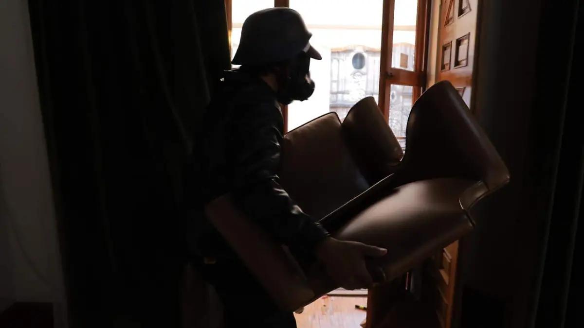 Liberados siete detenidos en la toma del Palacio de Gobierno; uno espera juicio