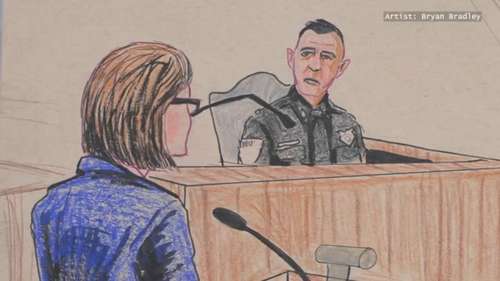 HPD officer who was speeding before deadly crash in 2021 takes stand in civil trial