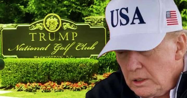 “Proud to be Woke” Banner Confronted Trump On Way To Golf