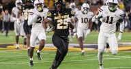 Hardy rushes for career-best 300 yards, 3 TD to help Missouri beat Mississippi State 49