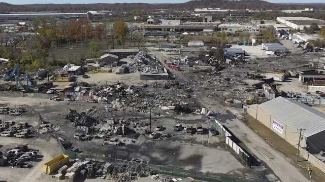NTSB shares aerial footage, giving closer look at UPS crash site