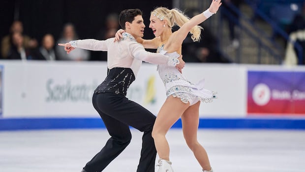 Canada's Gilles, Poirier lead after rhythm dance at Skate Canada International
