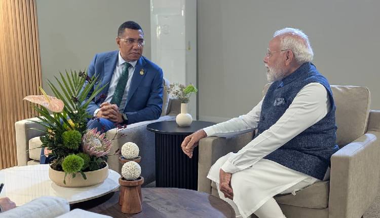 ‘Our Partnership Continues To Grow’: PM Modi Meets Jamaican Counterpart Andrew Holness