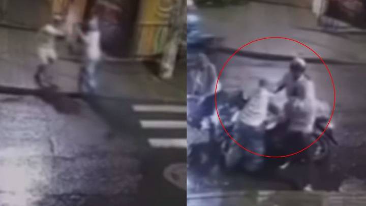 En manada presuntos ladrones tendrían azotados a los moteros en Buenos Aires