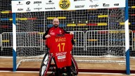 El aragonés Carlos Muñoz arranca su participación con España en el Europeo de balonmano en silla de ruedas