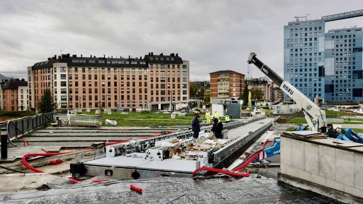 El revolucionario sistema para la movilidad en Oviedo que llevará a los pacientes hasta la puerta del HUCA sin mojarse