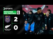 VIDEO: Ecuador se impuso ante Nueva Zelanda por partido amistoso