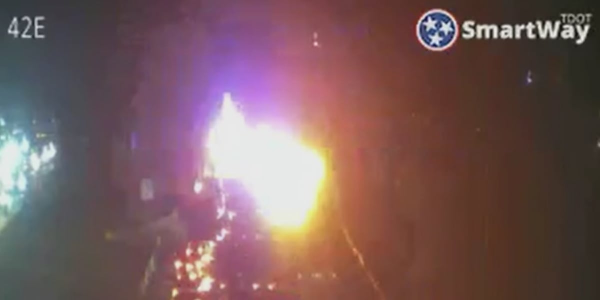 Deadly crash closes I-24 in Nashville, marking 3rd fatality on the interstate in less than 24 hours
