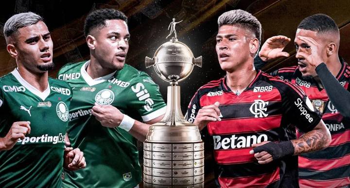Flamengo y Palmeiras se enfrentan en la gran final de la Copa Libertadores