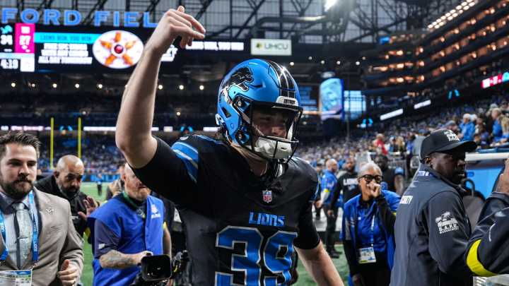 Clutch Detroit Lions kicker Jake Bates doesn't have superstitions