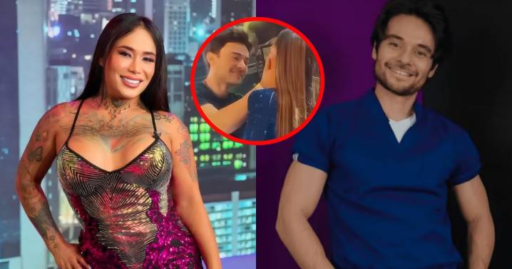 El tremendo beso entre Karina Torres y el Dr. Miguel Padilla: ‘Se la comió’