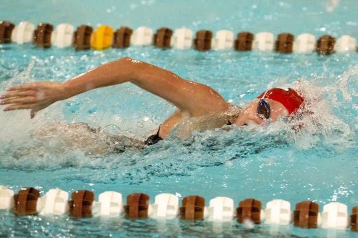 Riley Anderson a double winner at State Open swim meet