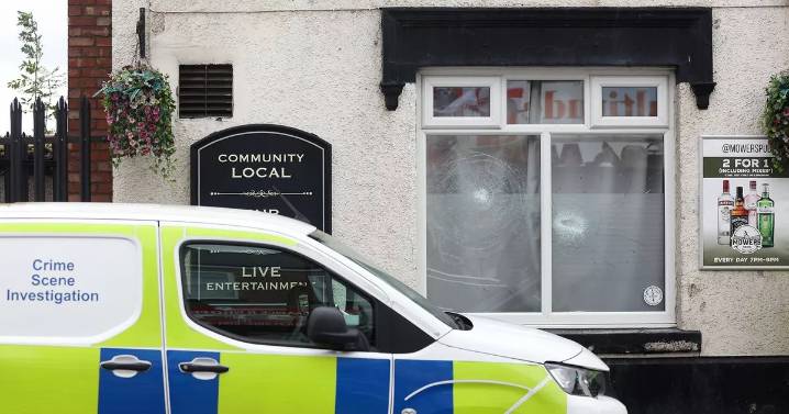 Forensics scour pub with windows smashed after man left injured in 'disturbance'