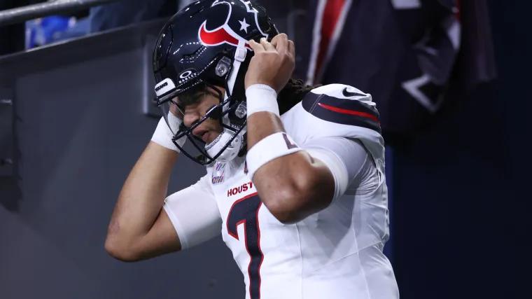 C.J. Stroud playing this week chances get bad news for Texans